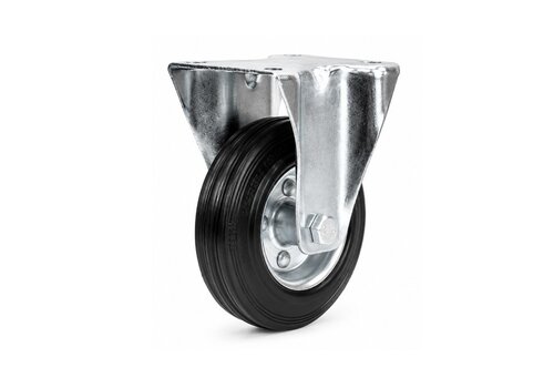 EdelRader bokwiel rubber 100mm 2SO plaat 