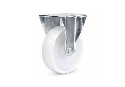 EdelRader bokwiel nylon 100mm 2NO plaat 