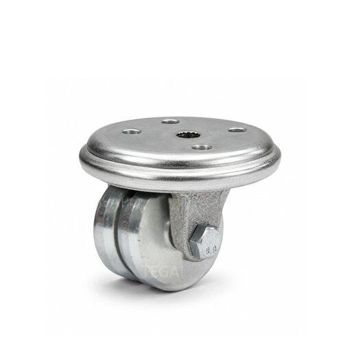 Zwenkwiel zwaarlast laag 50mm staal 