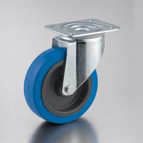 TENTE elastisch rubber blauw 3KO plaatbevestiging
