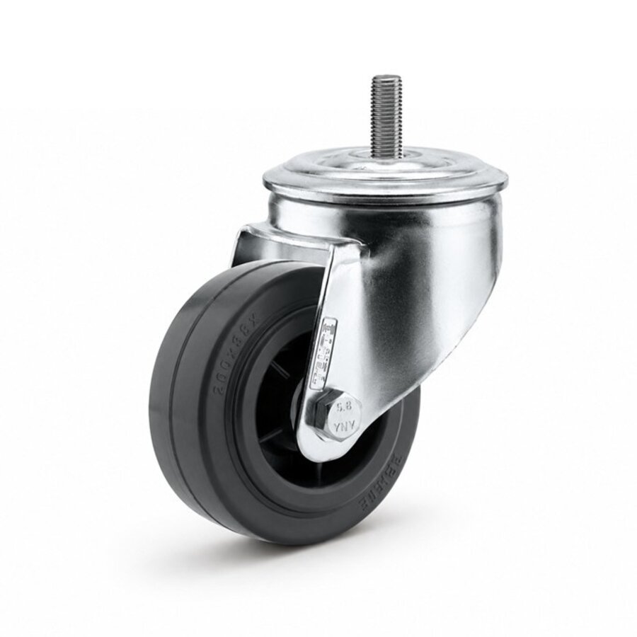 Zwenkwiel rubber 80 3KO M8x30mm-1