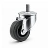 Zwenkwiel rubber 125 3KO M10x32mm