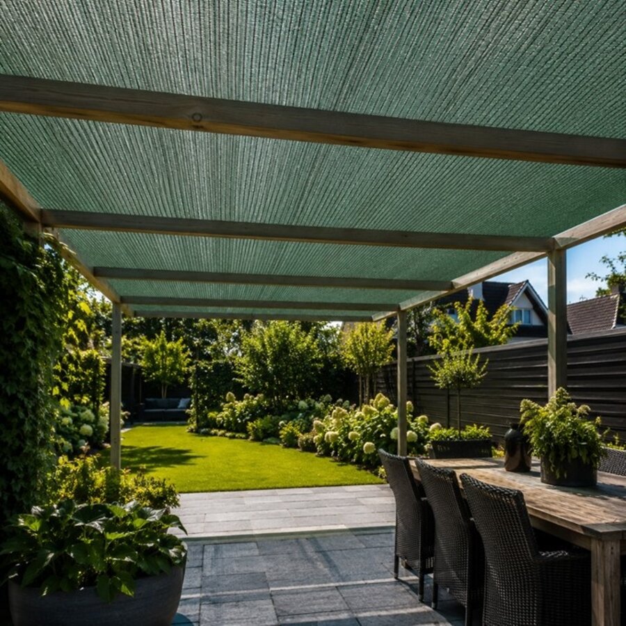 Schaduwdoek groen 15x3 meter-3
