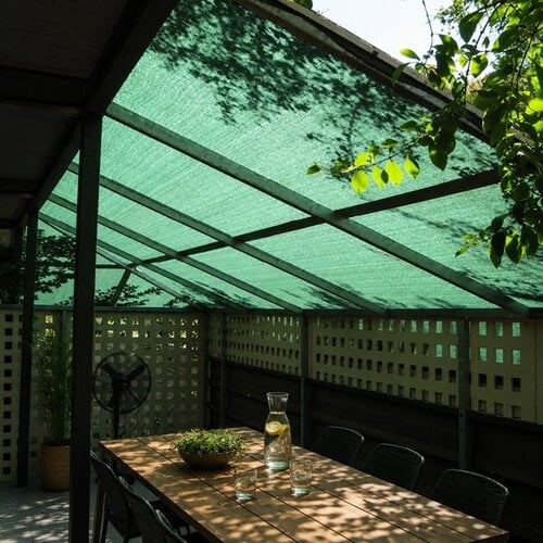 Schaduwdoek groen 3x3 meter 