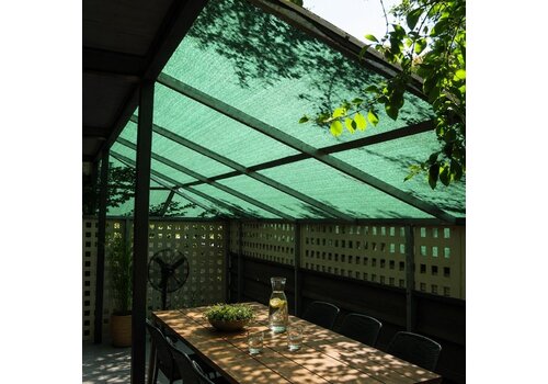 Schaduwdoek groen 2x6 meter 
