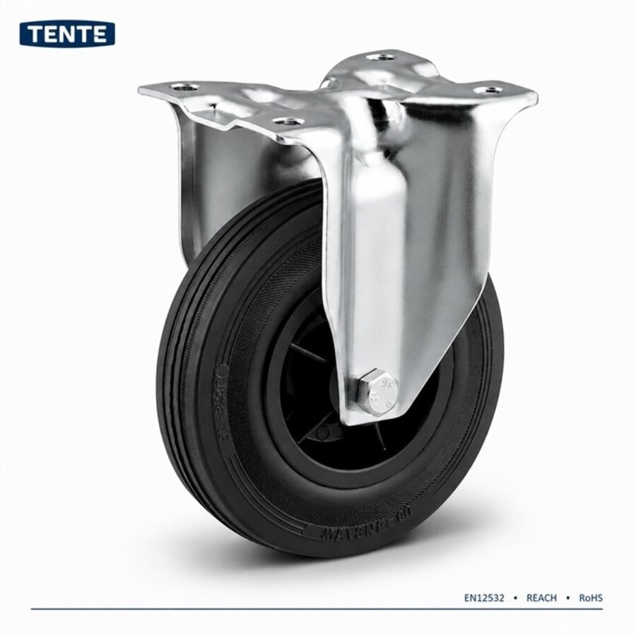 TENTE Bokwiel rubber 100 3KO plaat-1