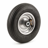 thumb-TENTE luchtband 200mm metaal zwart asgat 20mm-1