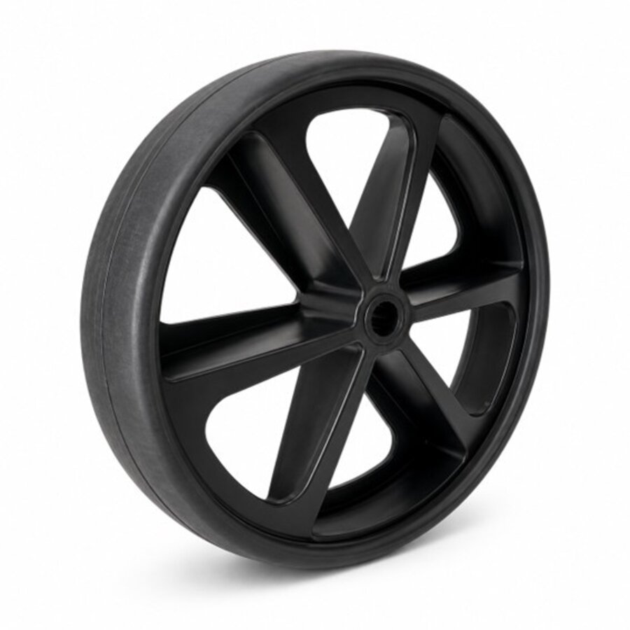 STAX Dino wiel 400mm rubberband glijlager asgat 25mm-1