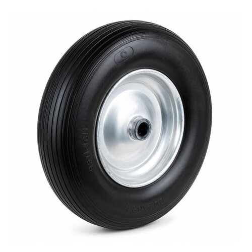 BSR PU band 400mm metaal grijs asgat 20mm 