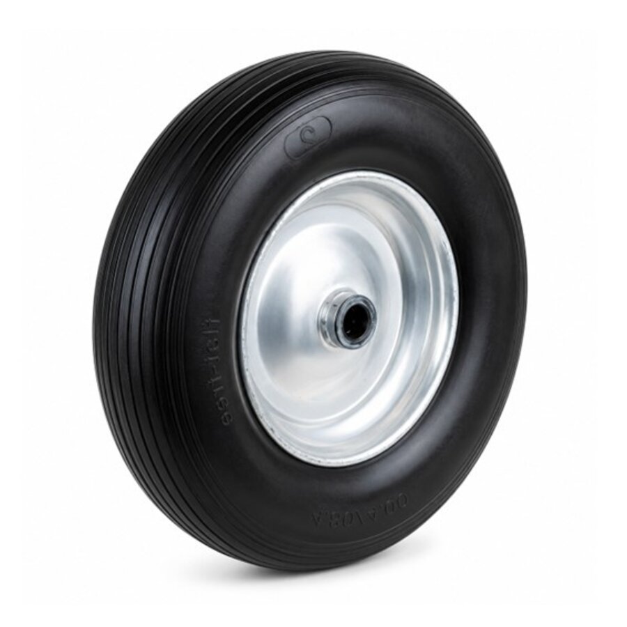 BSR PU band 400mm metaal grijs asgat 20mm-1