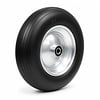 STAX Volrubber Wiel 385 mm – 300 kg – Kogellager asgat 25mm – Metalen Velg.