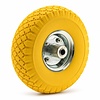 Steekwagenwiel massief asgat 16mm
