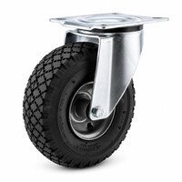 RÖLLEX zwenkwiel luchtband metaal velg 3SO
