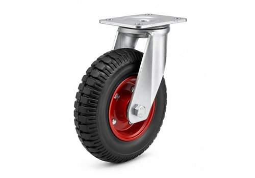 Zwenkwiel 3PO 200mm PU outdoor 