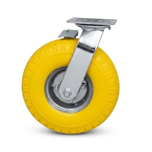 FARO zwenkwiel anti-lek 260mm plaatbevestiging met rem 
