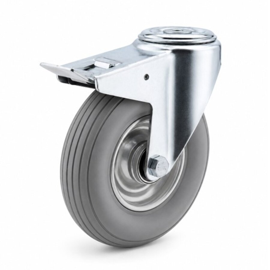 Zwenkwiel massieve band 200 REMI boutgat met rem-1