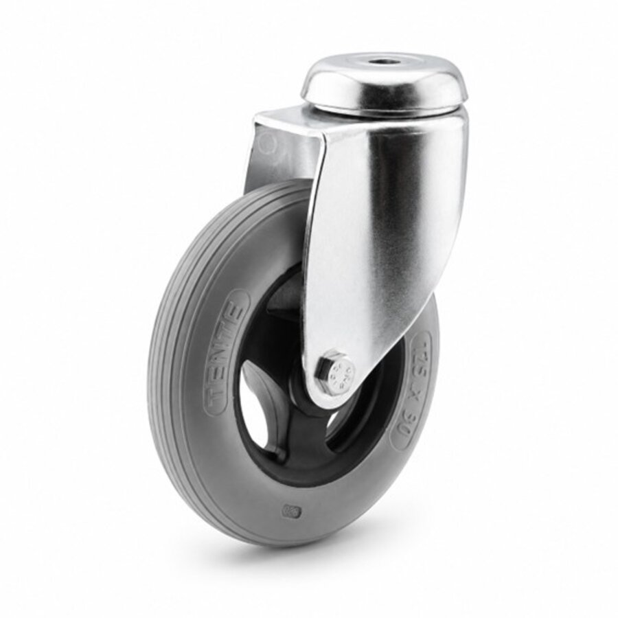 TENTE zwenkwiel unilast rubber 125 3KS boutgat-1