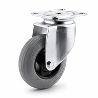 thumb-TENTE zwenkwiel unilast rubber 100 3KS plaat-1