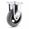 TENTE bokwiel unilast rubber 125 3KS plaat