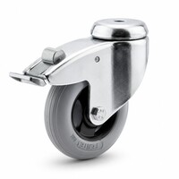 thumb-TENTE zwenkwiel unilast rubber 100 3KS boutgat met rem-1