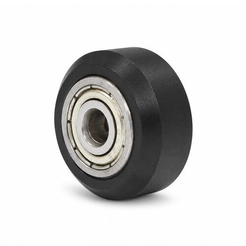Geleidewiel POM 24x11mm asgat 5mm 