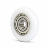 Geleidewiel nylon 23x7mm asgat 5mm