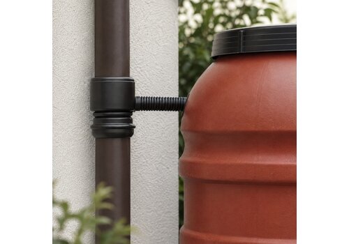 Vulsysteem basis zwart regenpijp Ø50-80mm 