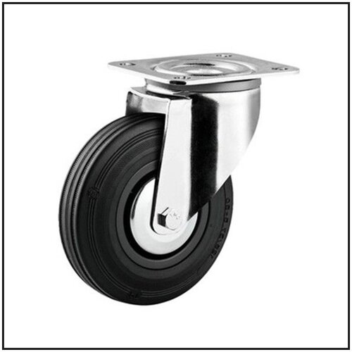 TENTE rubber 3KA plaatbevestiging