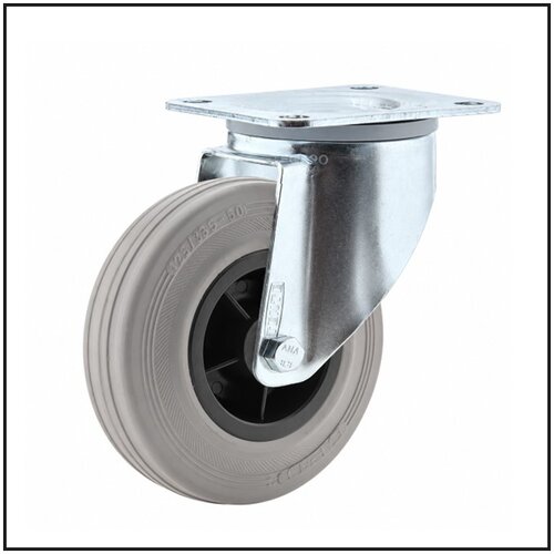 TENTE indoor rubber 3KO plaatbevestiging