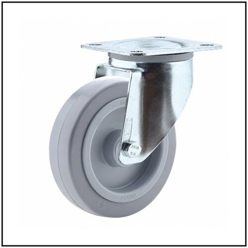 TENTE elastisch rubber 3KO plaatbevestiging