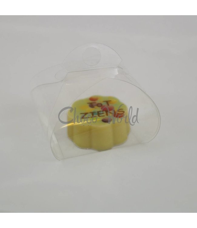 Bonbons hartje met foto logo 1 stuk