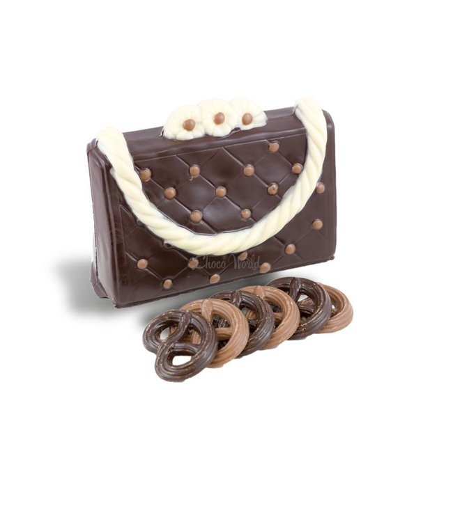 Chocolade dames handtas