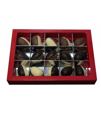Chocolade paaseitjes double 15 st