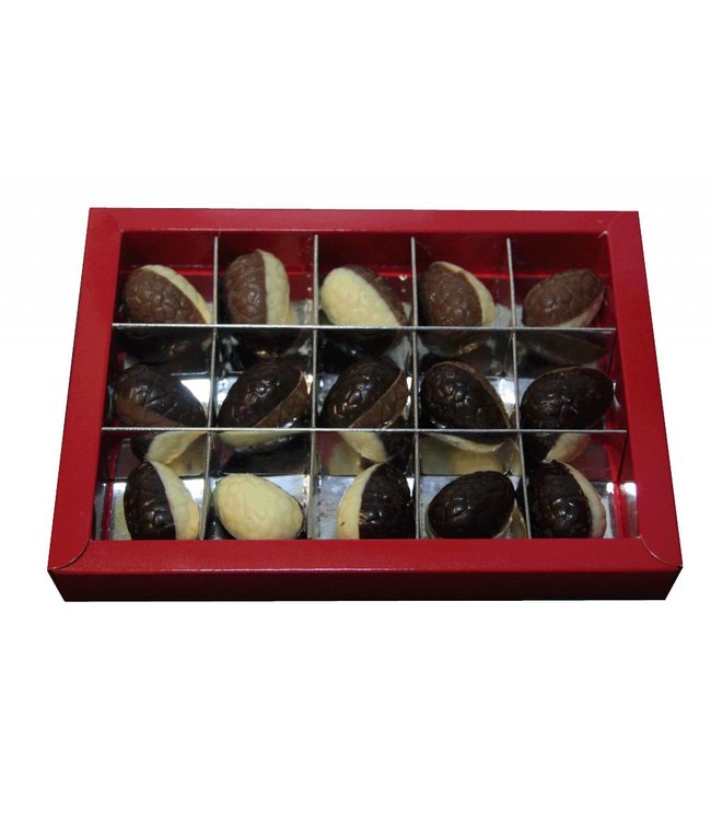 Chocolade paaseitjes double 15 st