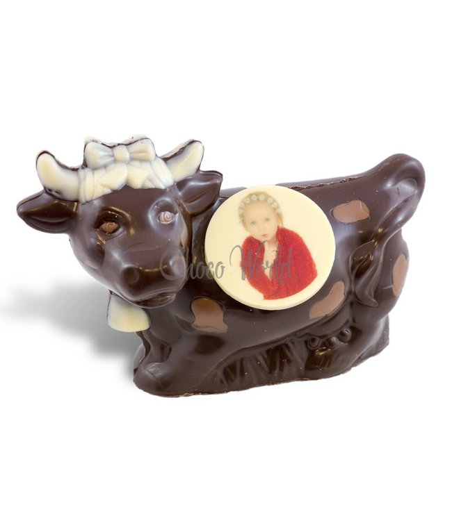 Chocolade koe met foto