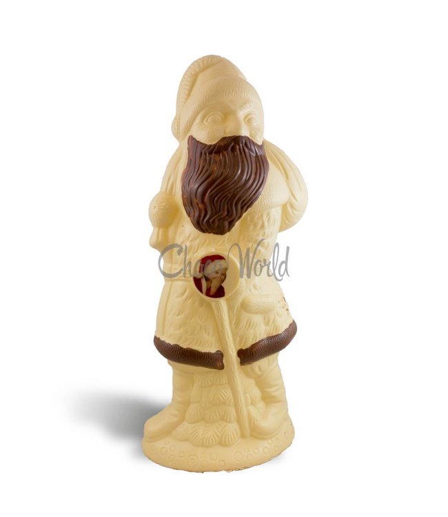 Chocolade kerstman met foto kingsize