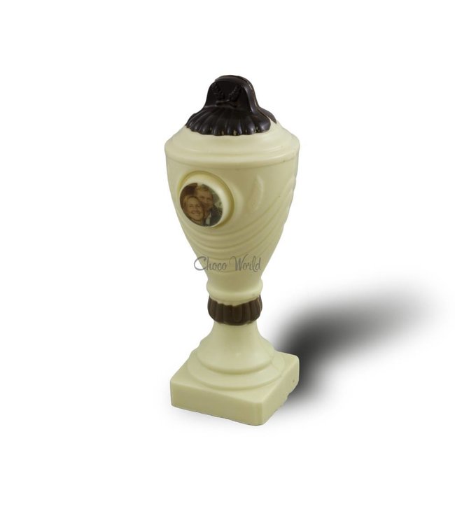 Chocolade cup beker met foto