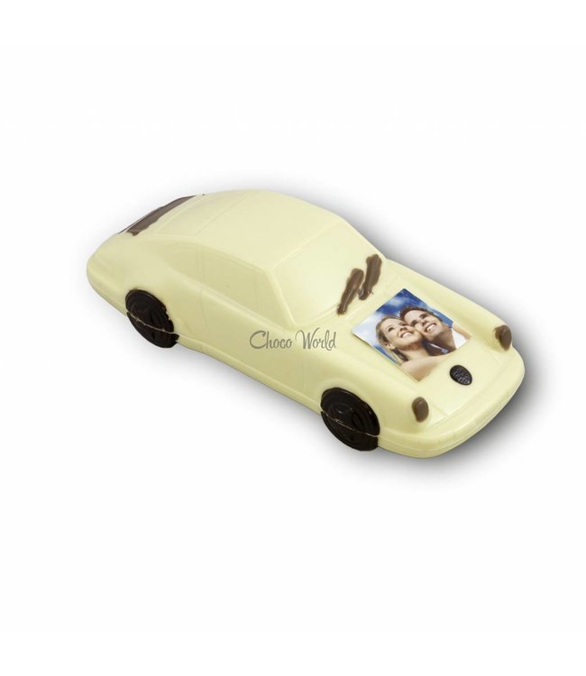 Chocolade auto met foto