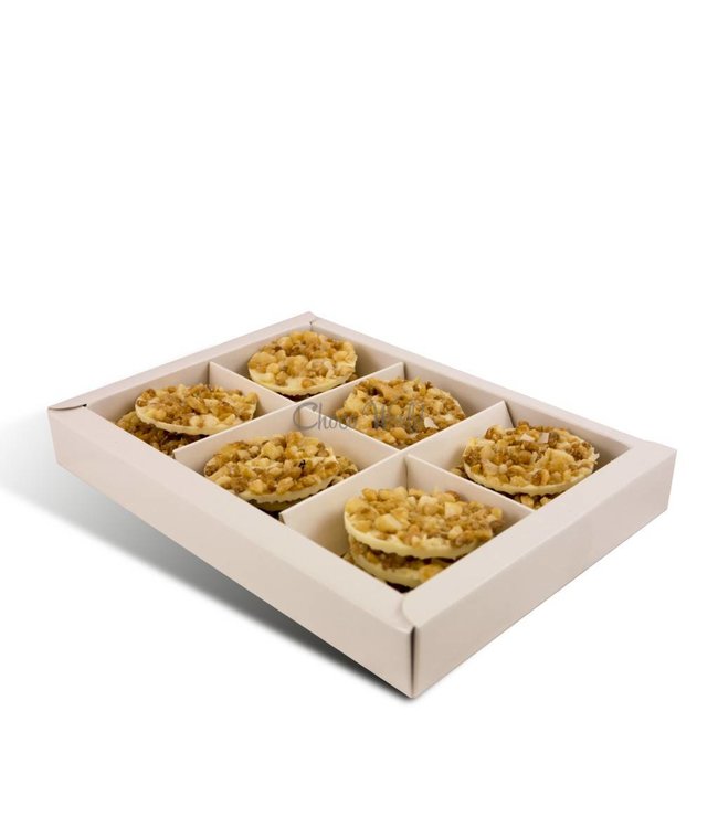 Chocolade flikken noot krokant