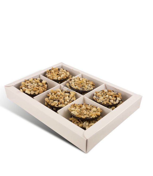 Chocolade flikken noot krokant