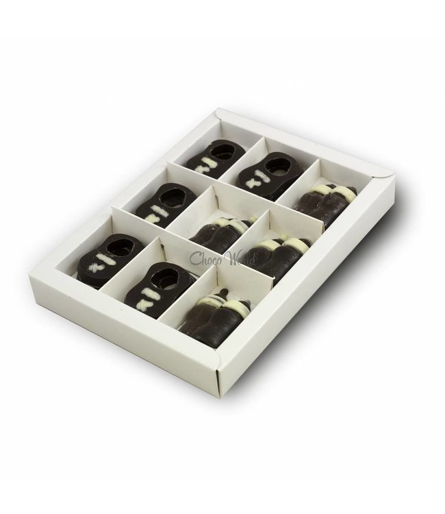 Chocolade tutteflesje slabbetjes