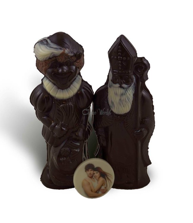 Chocolade sint & piet met foto