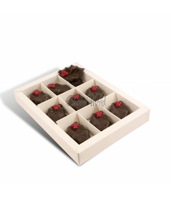 Chocolade hulstblaadjes