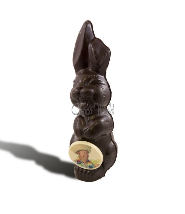 Chocolade haas (S) met foto