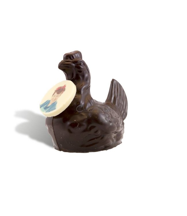 Chocolade kip met foto
