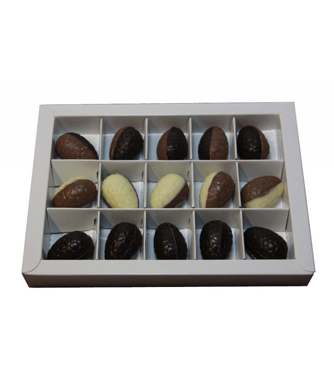 Chocolade paaseitjes double 15 st