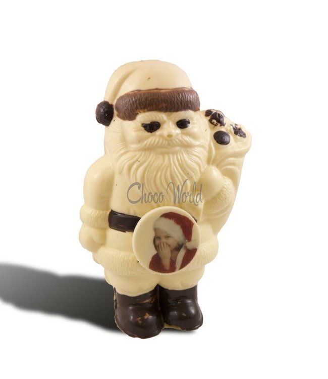 Chocolade kerstman (S) met foto