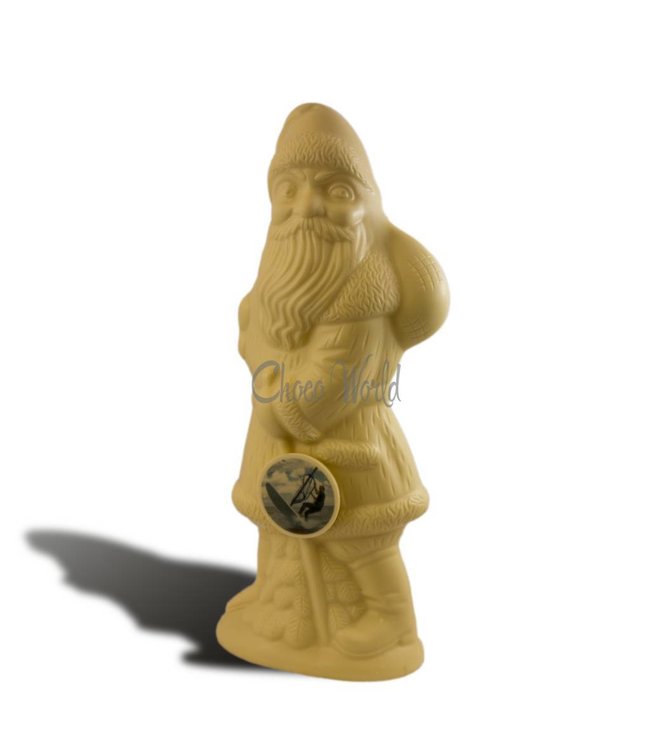 Chocolade kerstman groot met foto
