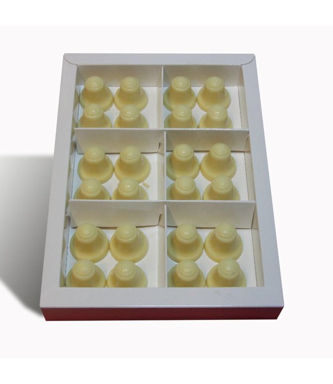 Chocolade kerstklokjes 24 st