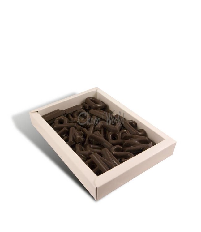 Chocolade mini letters